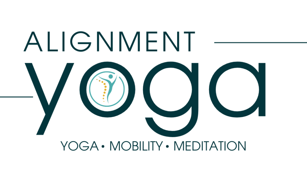 alignment yoga logo english